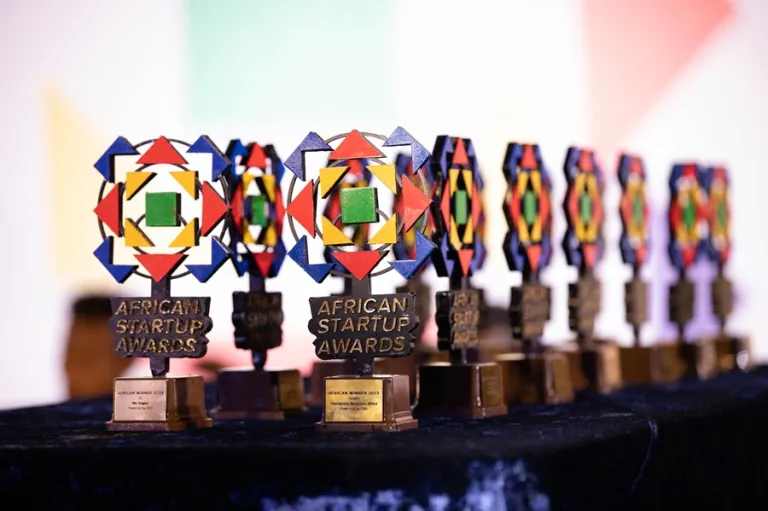 Global Startup Awards 2024 Trophies