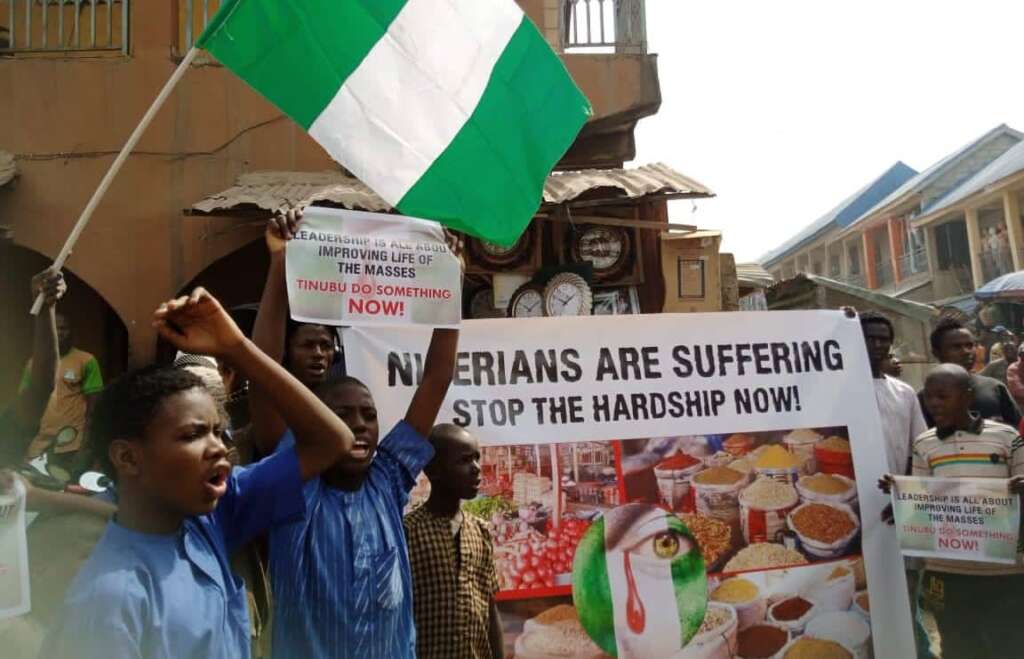 Protest in Nigeria