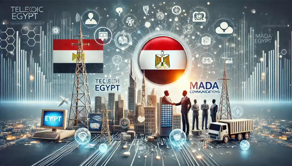 Telecom Egypt Partners with Mada Communications for International SMS Services