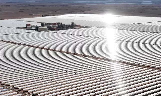 Renewable Energy - A Morocco Solar Energy Site - Adds to National Grid