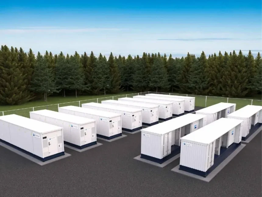 The battery-energy storage system will supply households and businesses with backup electricity, 